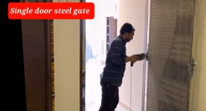 Steel gate design 