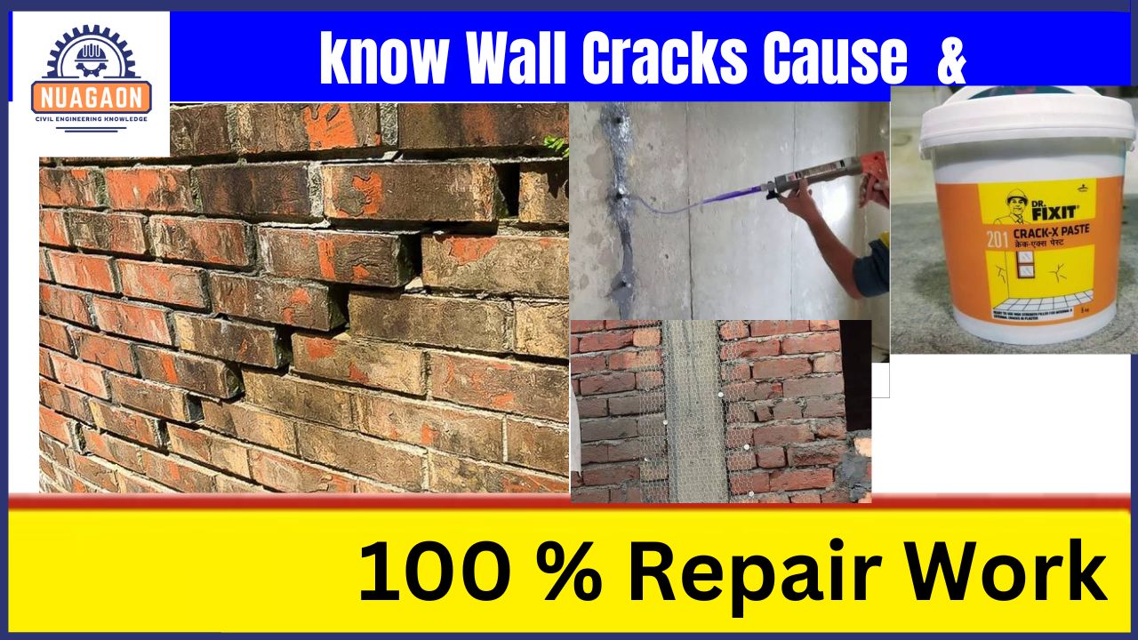 Wall Cracks and Remedy | 100 % Cure | Fix Wall Cracks